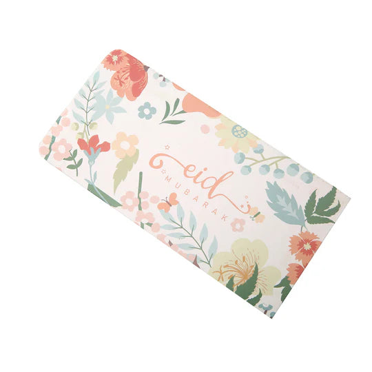 Eid Mubarak Money Envelopes - Vintage Floral