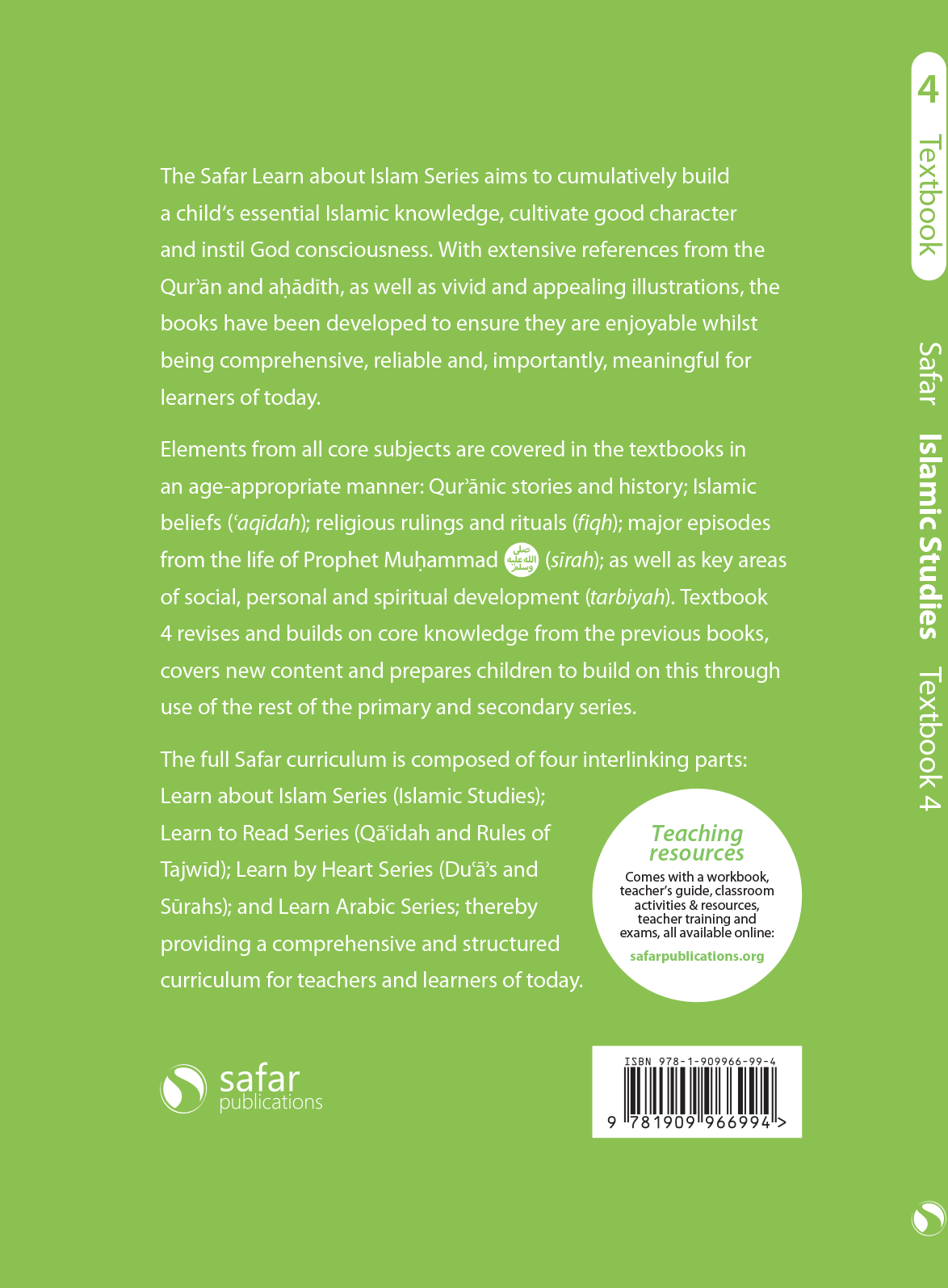 Islamic Studies: Textbook 4
