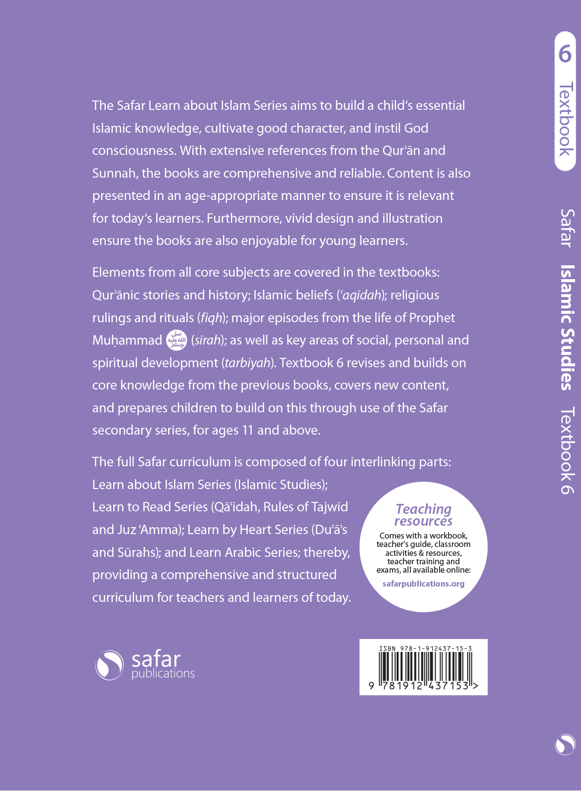 Islamic Studies: Textbook 6