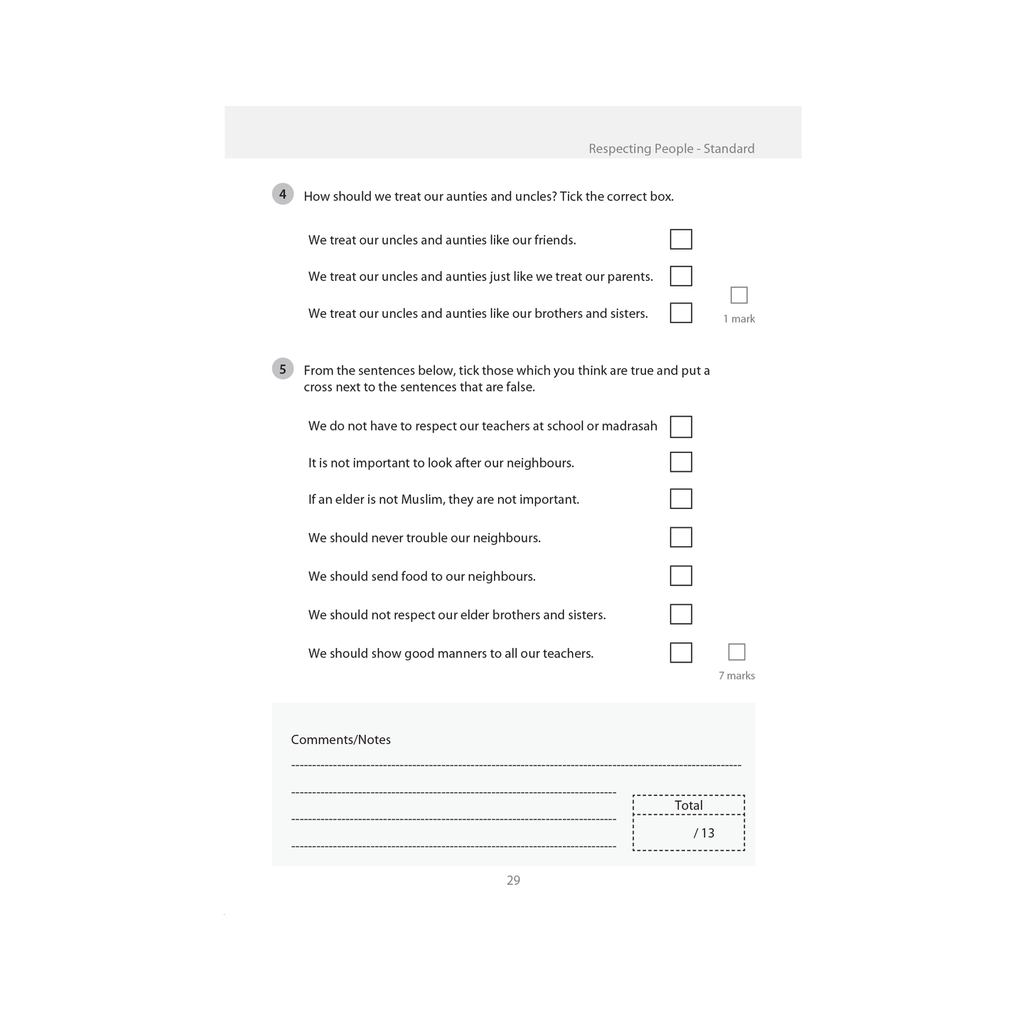 Islamic Studies: Workbook 3