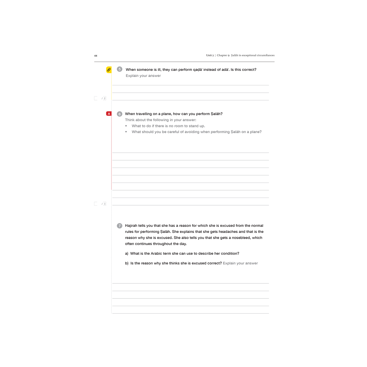 Islamic Studies: Workbook 7