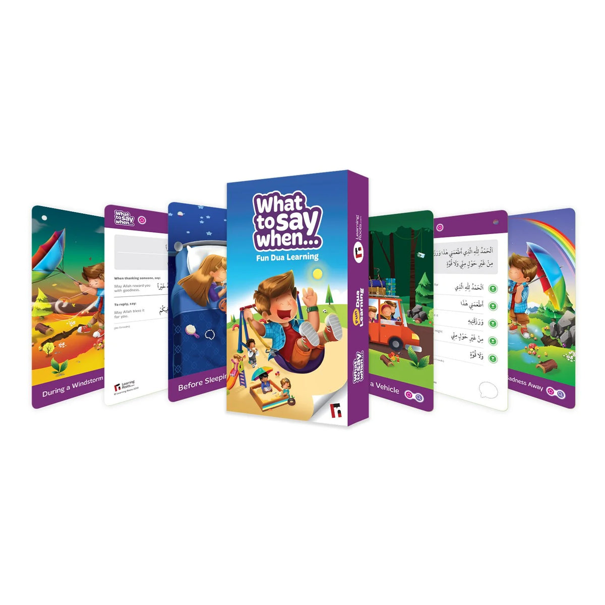 What to Say When | Fun Islamic Learning Cards