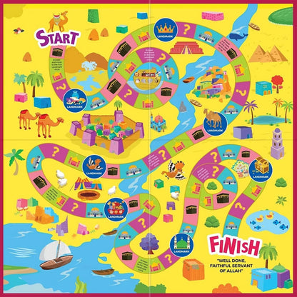 Junior uran Challenge Game | Islamic Board Game