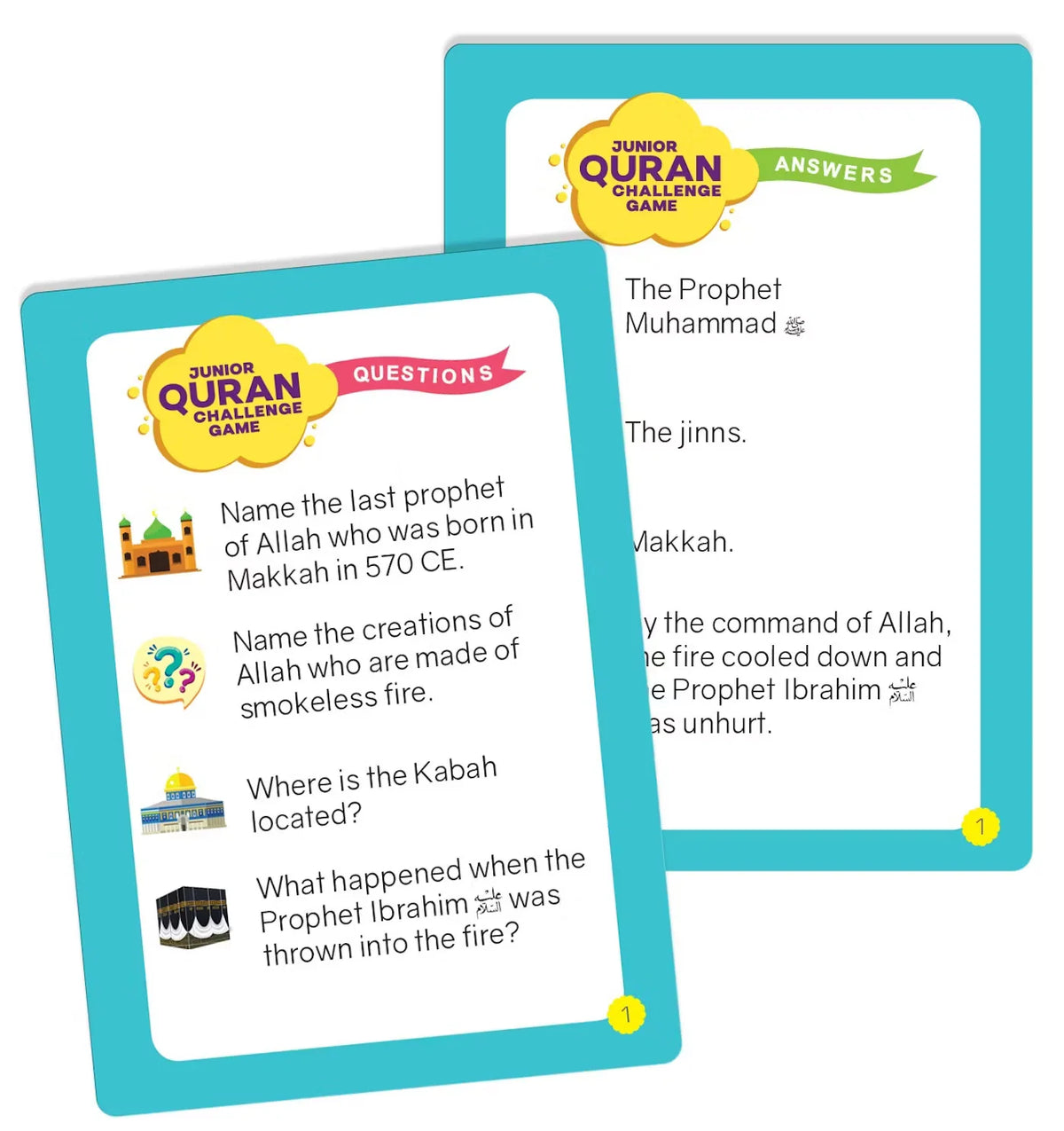 Junior uran Challenge Game | Islamic Board Game