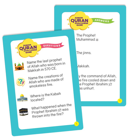 Junior uran Challenge Game | Islamic Board Game