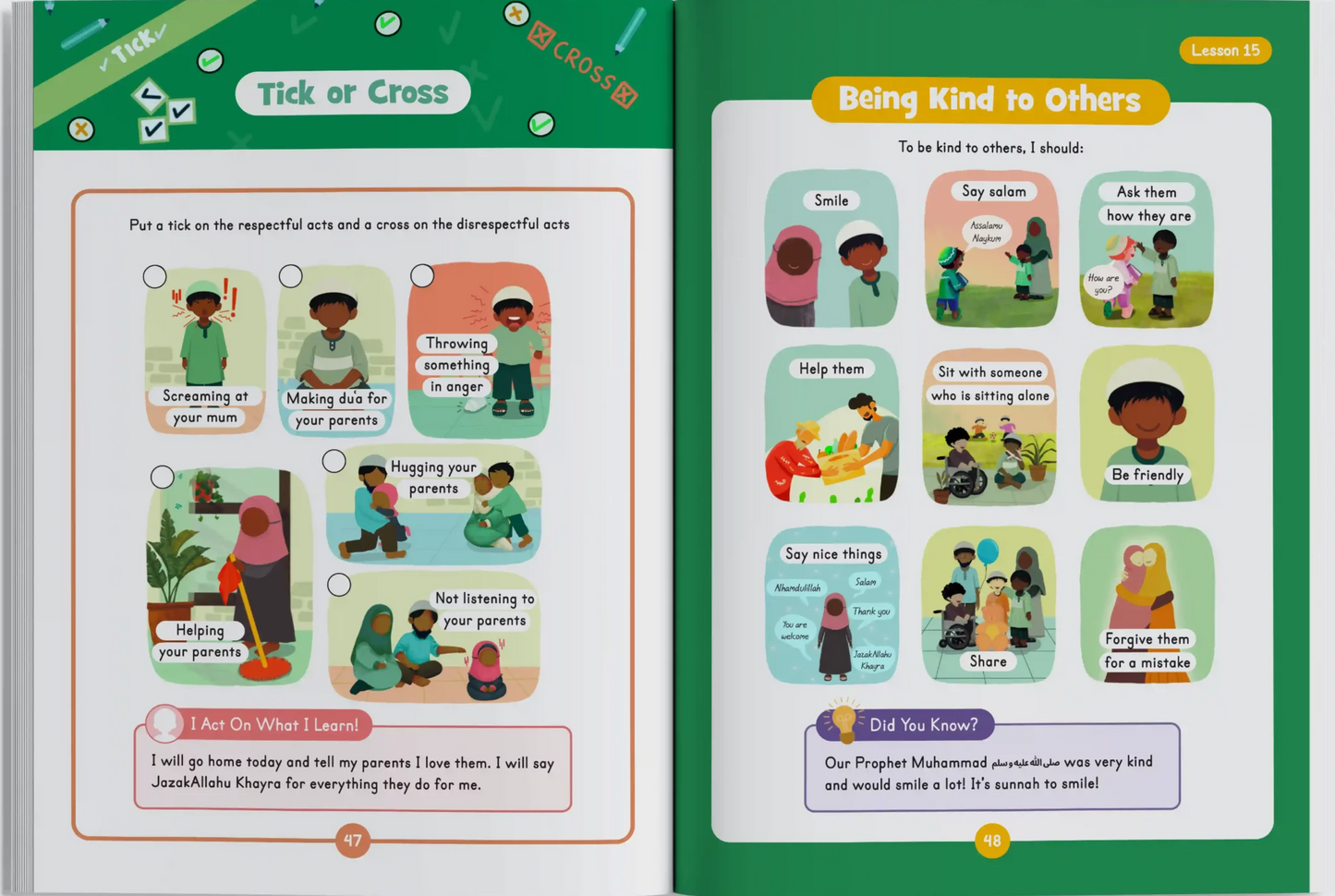 Akhlaq Activity Book Level 1