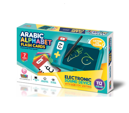 Arabic Alphabet Talking Sound Flashcards (with LCD Screen & Writing Pen)