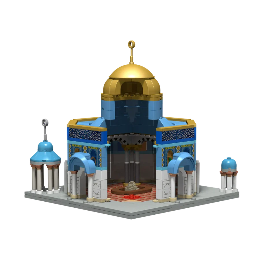 Dome of the Rock Palestine | Build and Learn Educational Islamic Building Blocks Toy