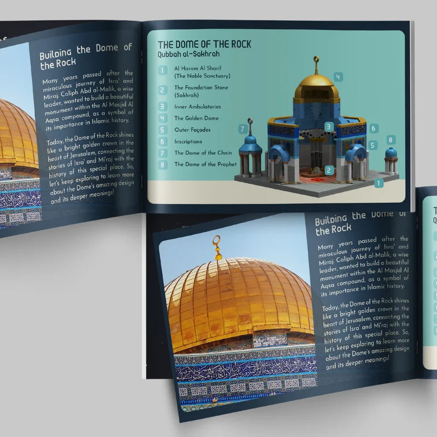 Dome of the Rock Palestine | Build and Learn Educational Islamic Building Blocks Toy