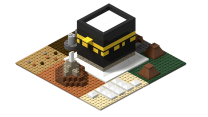 HAJJ Kaaba Makkah Blocks | Build and Learn Educational Islamic Building Blocks Toy