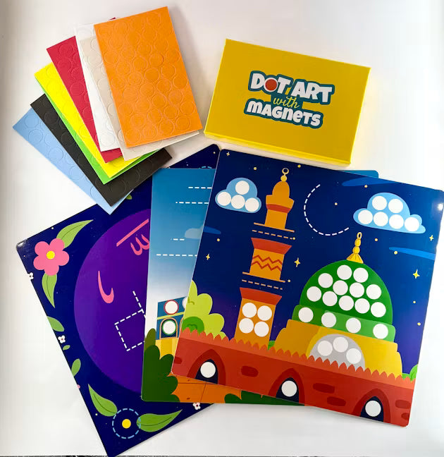 Dot Art with Magnets | Masjids in Islam