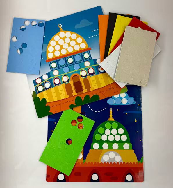 Dot Art with Magnets | Masjids in Islam