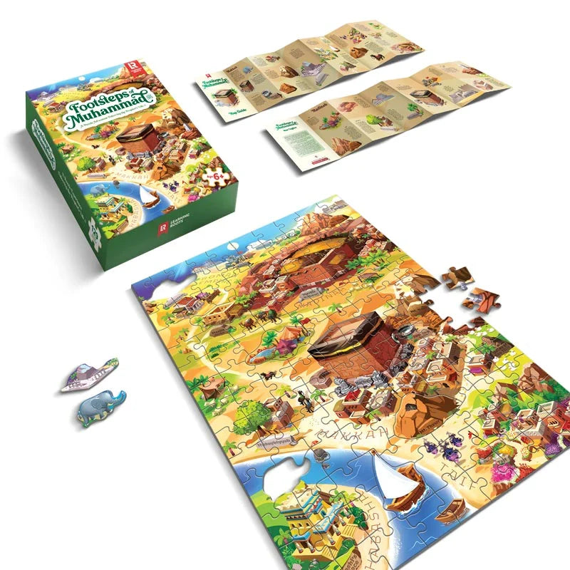 Footsteps of Muhammad (S) |  A Puzzle Adventure Following the Prophet's Life