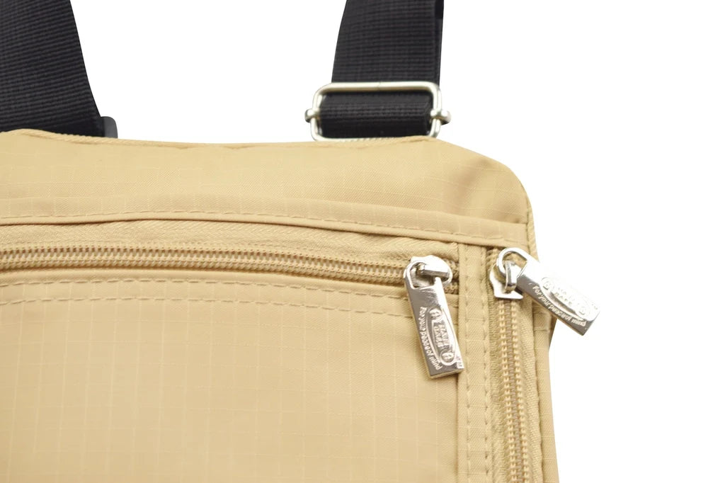 Hajj Safe - Anti-Theft Secure Side Bag & Neck Bag for Hajj & Umrah | Beige