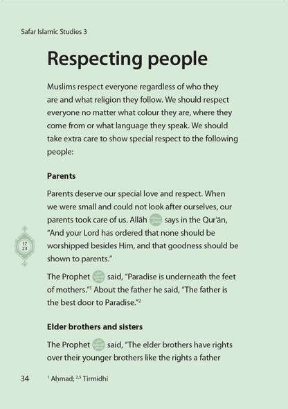 Islamic Studies: Textbook 3