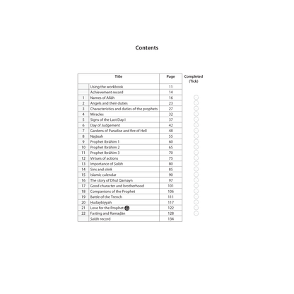 Islamic Studies: Workbook 4