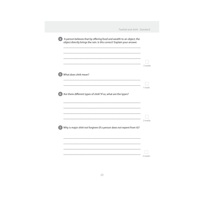 Islamic Studies: Workbook 6