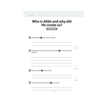 Islamic Studies: Workbook 6