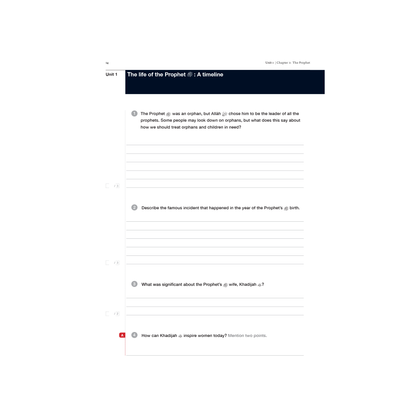 Islamic Studies: Workbook 7