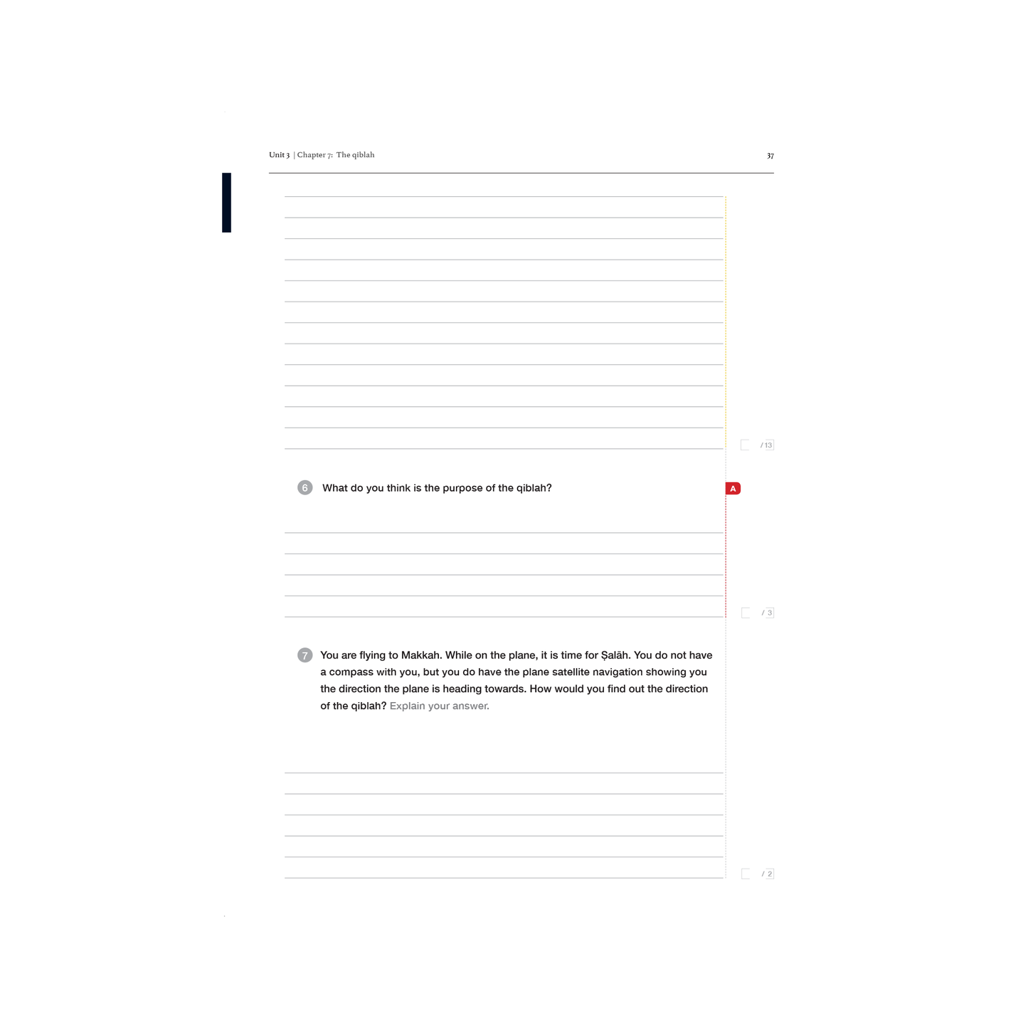 Islamic Studies: Workbook 7