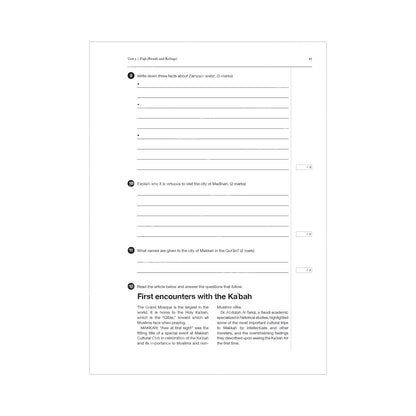 Islamic Studies: Workbook 8