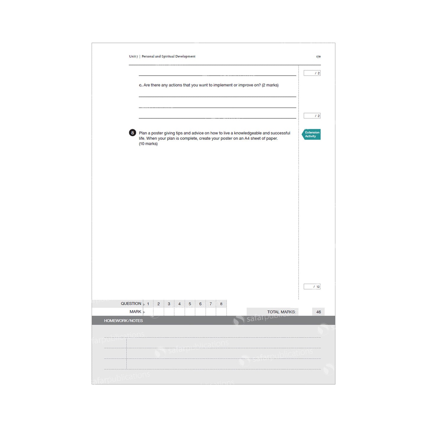Islamic Studies: Workbook 8