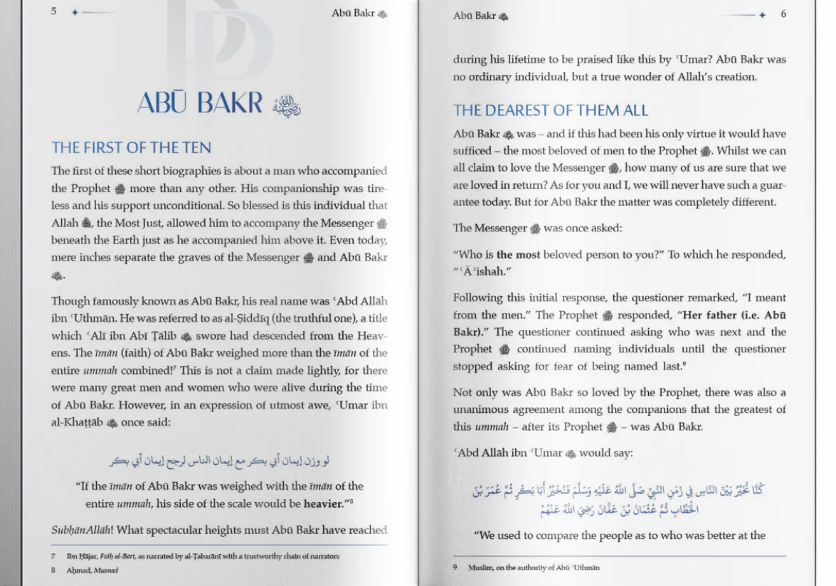 Promised Paradise | the Lives of the Ten Men who were Promised Paradise