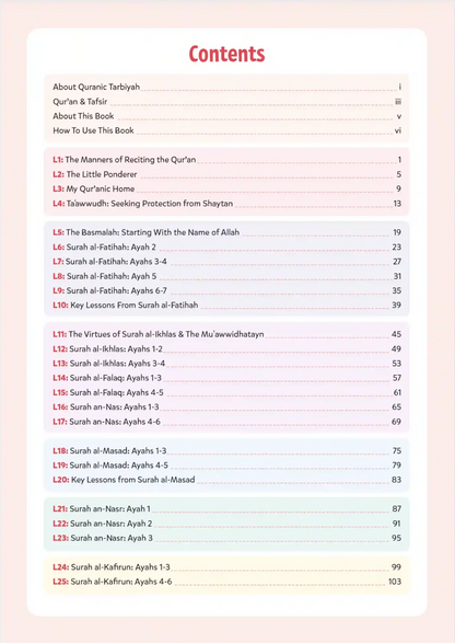 Quran & Tadabbur Level 3