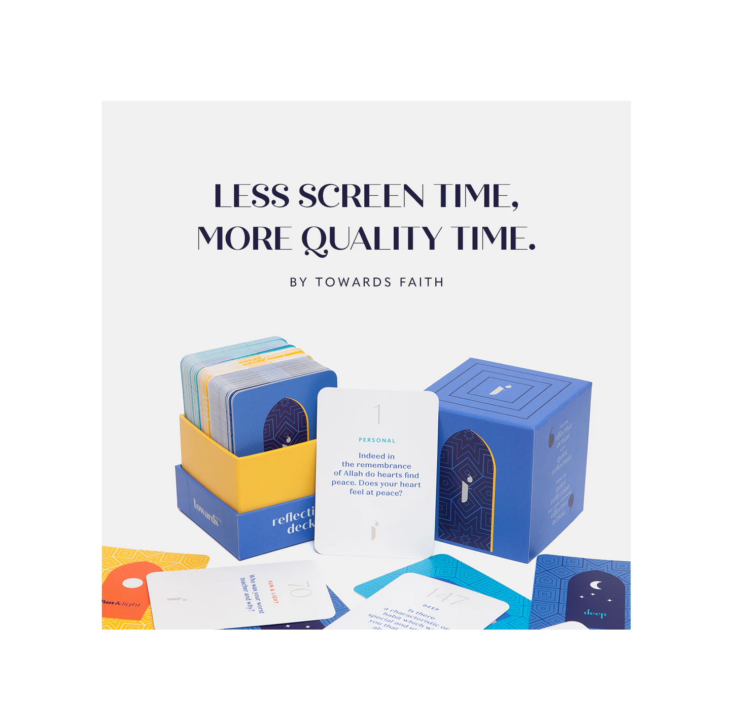 Muslim Reflection Cards Deck