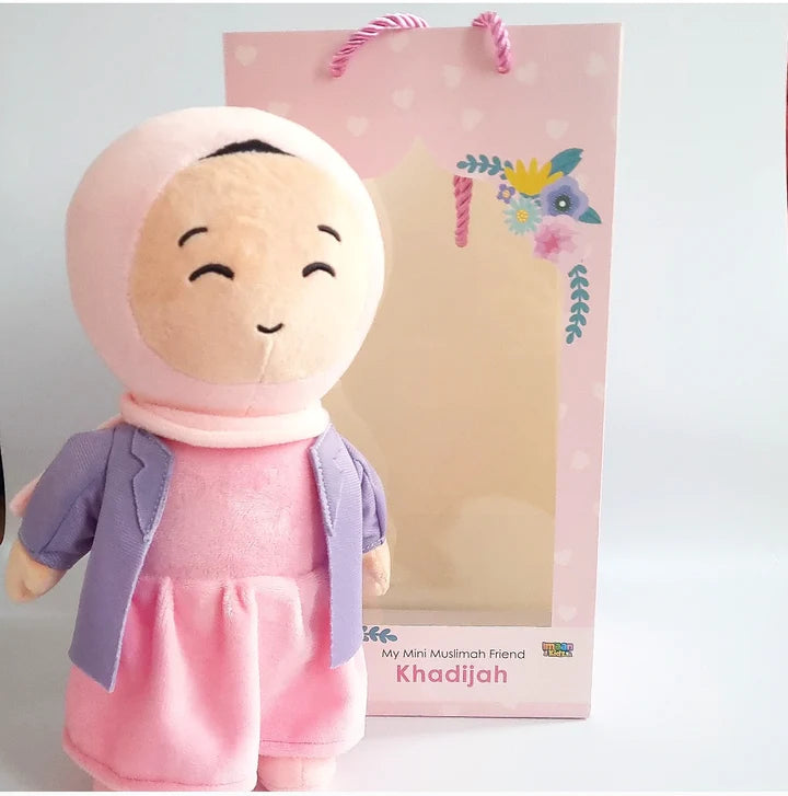 Khadijah Muslim Doll with Gift Bag