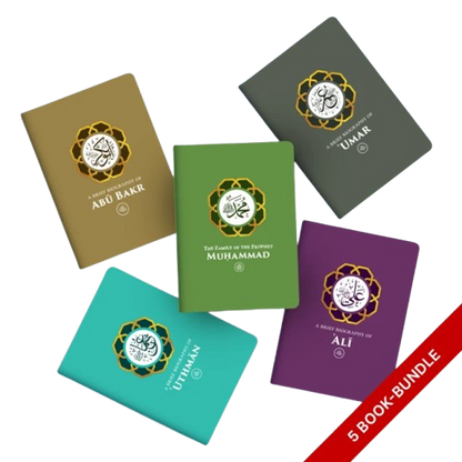 The Family of the Prophet ﷺ & The Four Rightly Guided Caliphs | 5-Book Bundle