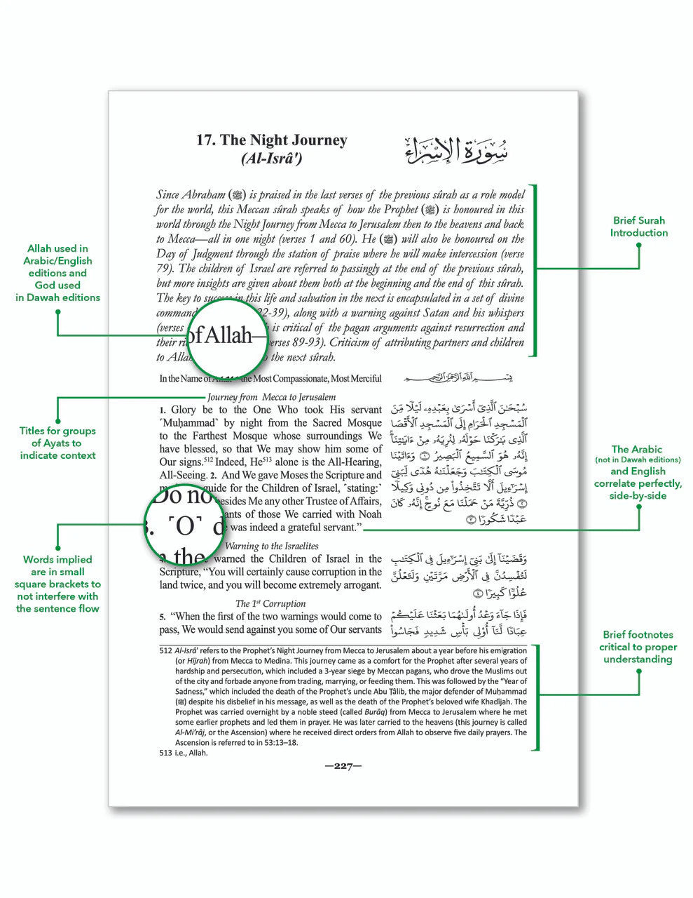 The Clear Quran® Series - with Arabic Text - Parallel Edition | Paperback
