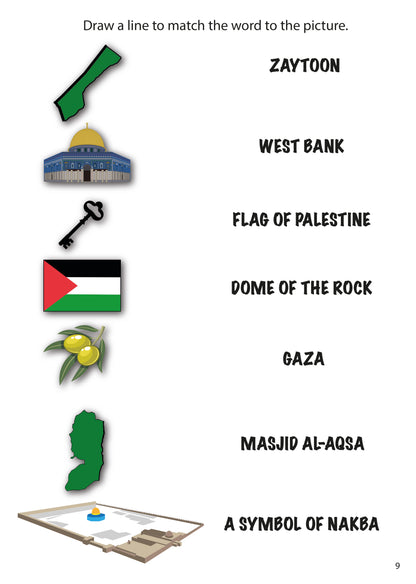 Palestine Activity Book