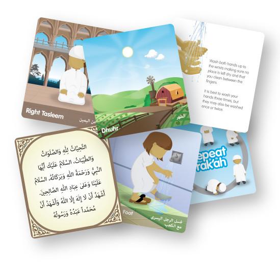 Steps to Prayer | Salah Guide Cards