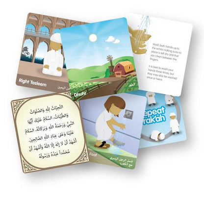 Steps to Prayer | Salah Guide Cards