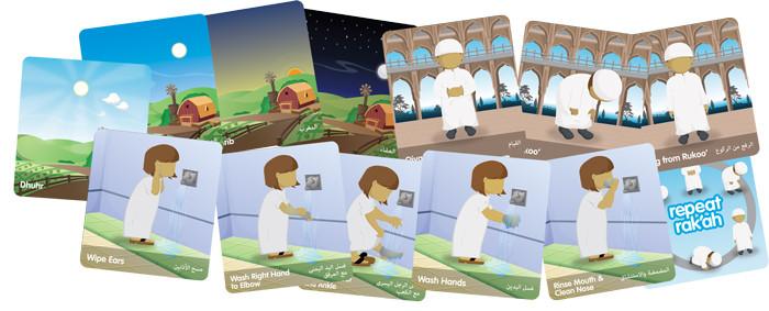 Steps to Prayer | Salah Guide Cards